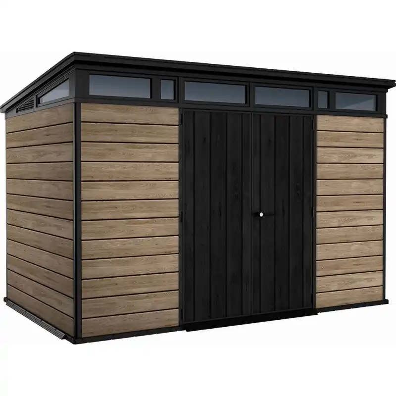 KETER PENT SIGNATURE HORIZONTAL 11 x 7 Gerätehaus, 342 x 218 x 226 cm, ashwood 17213181 Markenprodukt