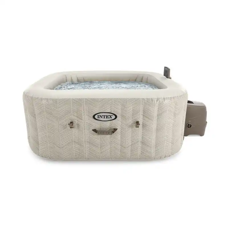 Must-Have INTEX PureSpa Chevron Bubble Deluxe Whirlpool für 6 Personen S2 28472NP