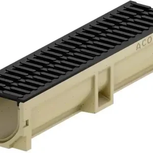 ACO Self Euroline 2.0 Entwässerungsrinne 0,5 m, H=10,4 cm, mit Gussrost B125 3003698 Online Kaufen