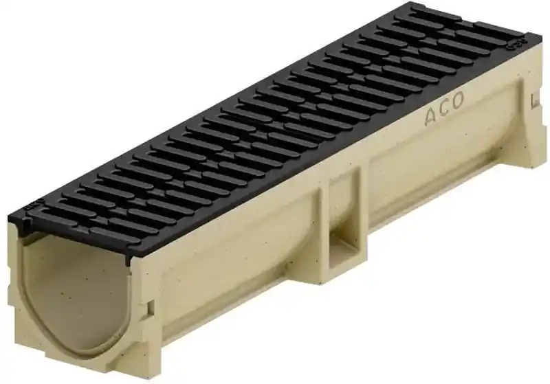 ACO Self Euroline 2.0 Entwässerungsrinne 0,5 m, H=10,4 cm, mit Gussrost B125 3003698 Online Kaufen