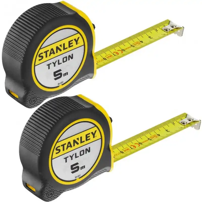 Stanley STHT37259-0 Tylon Bandmaß Doppelpack 2x 5m/19mm Preiswert
