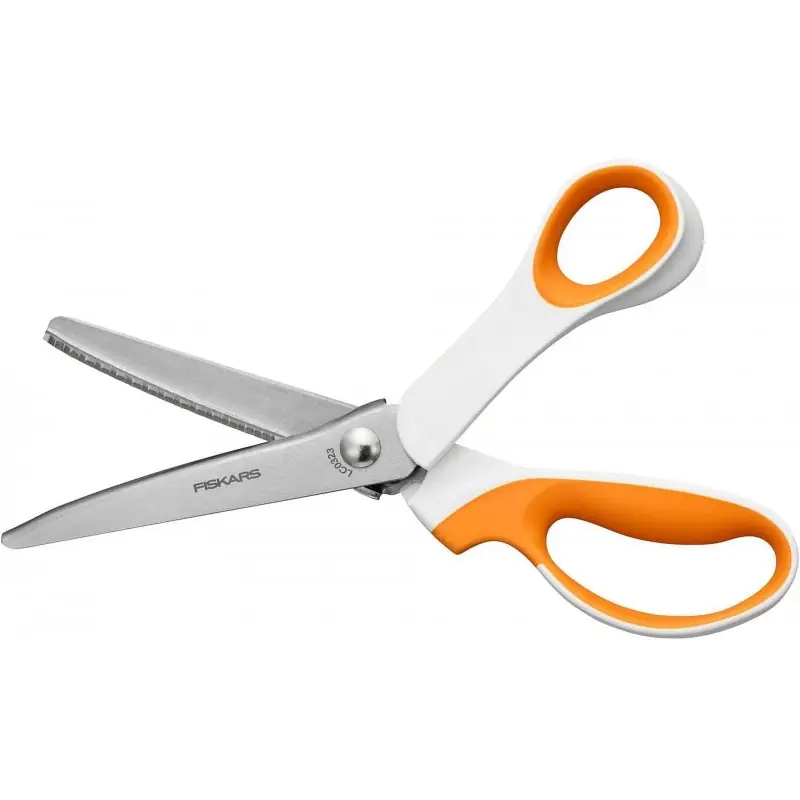 Neue Kollektion Fiskars Softgrip Zickzack-Schere, 24,2cm 1070024