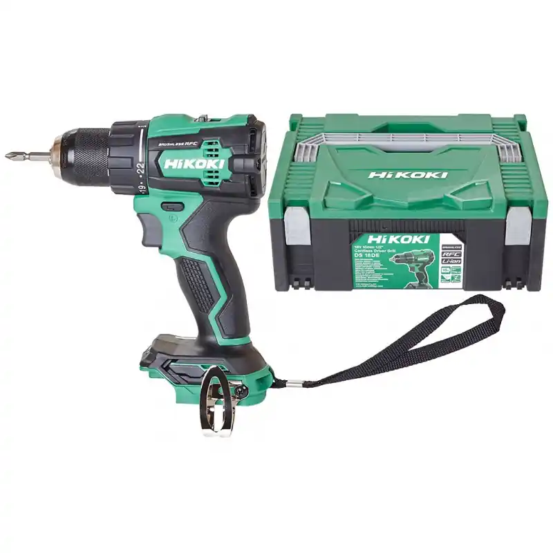 Wochenendangebot HiKOKI DS18DEW2Z Akku-Bohrmaschine 18V, (ohne Akkus und Ladegerät), im HSC II Koffer