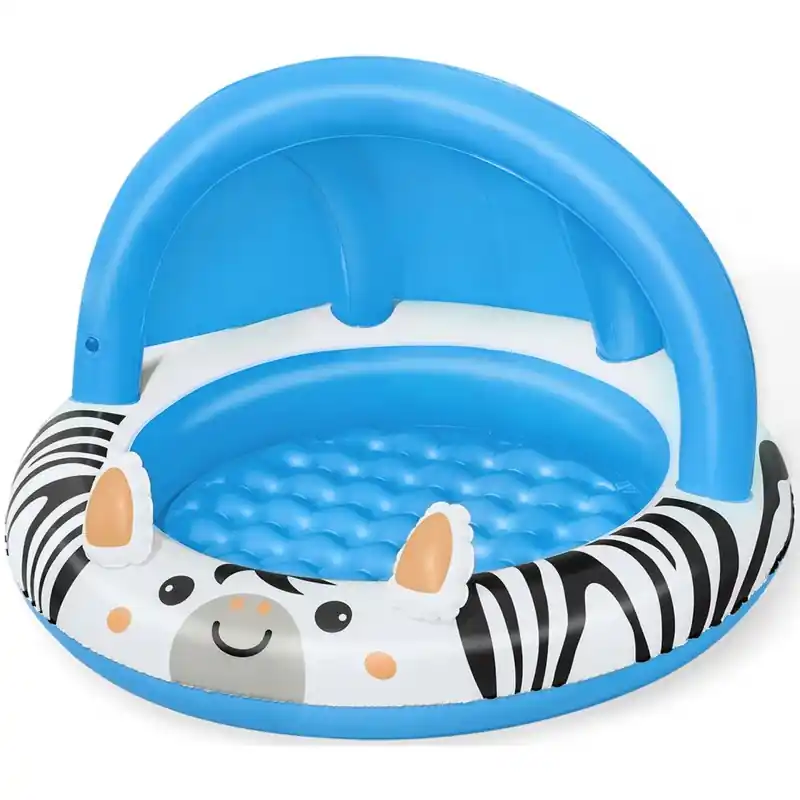 Sofort Bestellen BESTWAY Safari Sun Planschbecken mit Sonnenschutzdach 97 x 66 cm, rund 52559