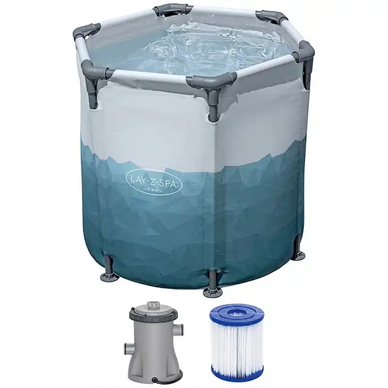 Garantierte Lieferung BESTWAY Lay-Z-Spa Glacial Dip Eisbad mit Filterpumpe 90 x 80 cm, rund 6002K