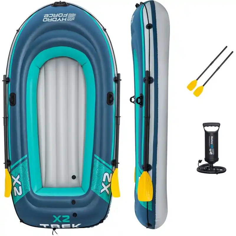 Bestseller BESTWAY Hydro-Force Trek X2 Schlauchboot-Set, 232 x 118 x 37 cm 61153