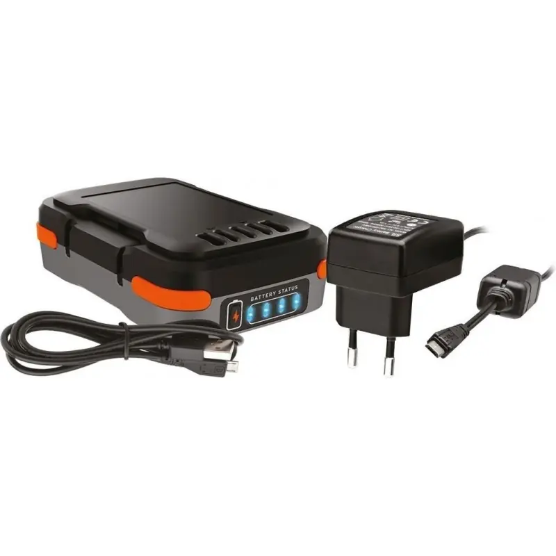 Black Decker BDCB12B-XJ USB-Akku + Ladekabel (12V/1,5Ah) Neu