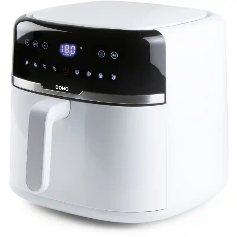 DOMO Heißluft-Fritteuse 8l Überhitzungsschutz, mit Display (8lL / 1 800 W) DO1148FR Markenware