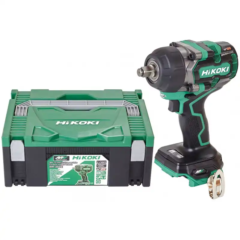 Top-Seller HiKOKI WR36DEW2Z Akku Schlagschrauber 36V, 1/2‘‘(ohne Akku und Ladegerät) HSC II