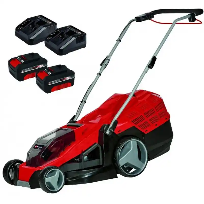 Einhell GE-CM 36/43 Li M Akku-Rasenmäher (43cm/36V/2x4,0Ah) 3413240 Versand Am Gleichen Tag