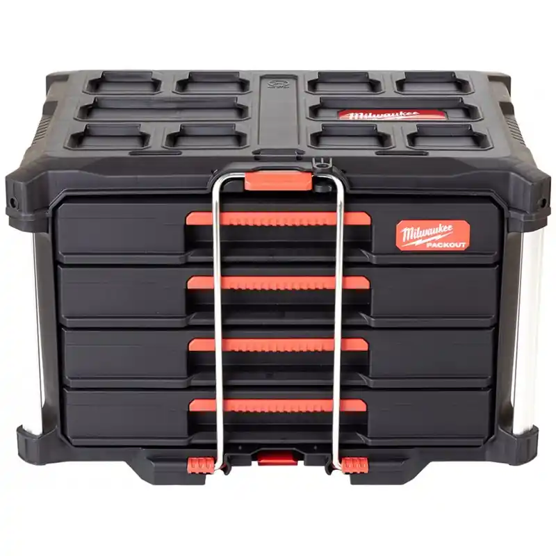 Milwaukee PACKOUT Koffer mit 4 Schubladen 4932493189 Highlight