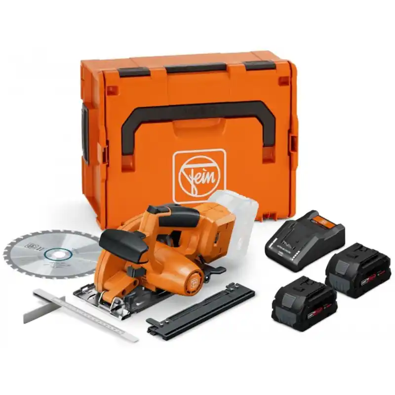 FEIN F-IRON Cut 57 AS Set Kompakte Akku-Handkreissäge für Metall (18V/2x8,0Ah) 71360462 Direktkauf