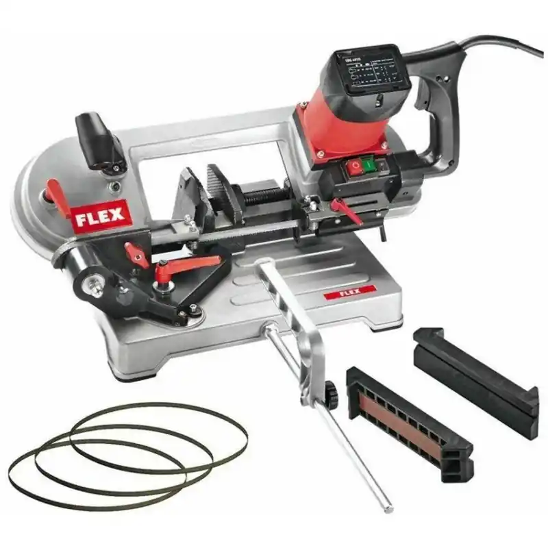 Billig FLEX SBG 4910 Metall Bandsäge mit schwenkbarem Sägerahmen 390518