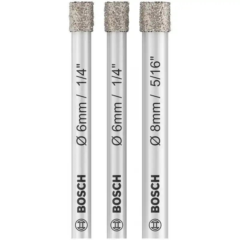BOSCH PRO Ceramic dry Bohrer-Set, 6 x 66, 6 x 66, 8 x 66 mm, 3-tlg. 2607011626 Saisonangebot