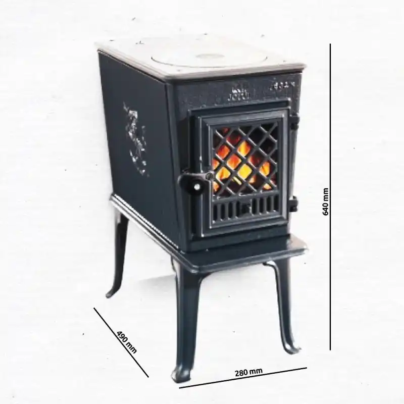 Jotul F 602 CB Kaminofen Schwarzer Lack, 320089 Kracherpreis