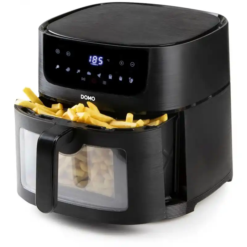 Sichere Zahlung DOMO Heißluft-Fritteuse/Deli-fryer mit Sichtfenster 8 l DO543FR