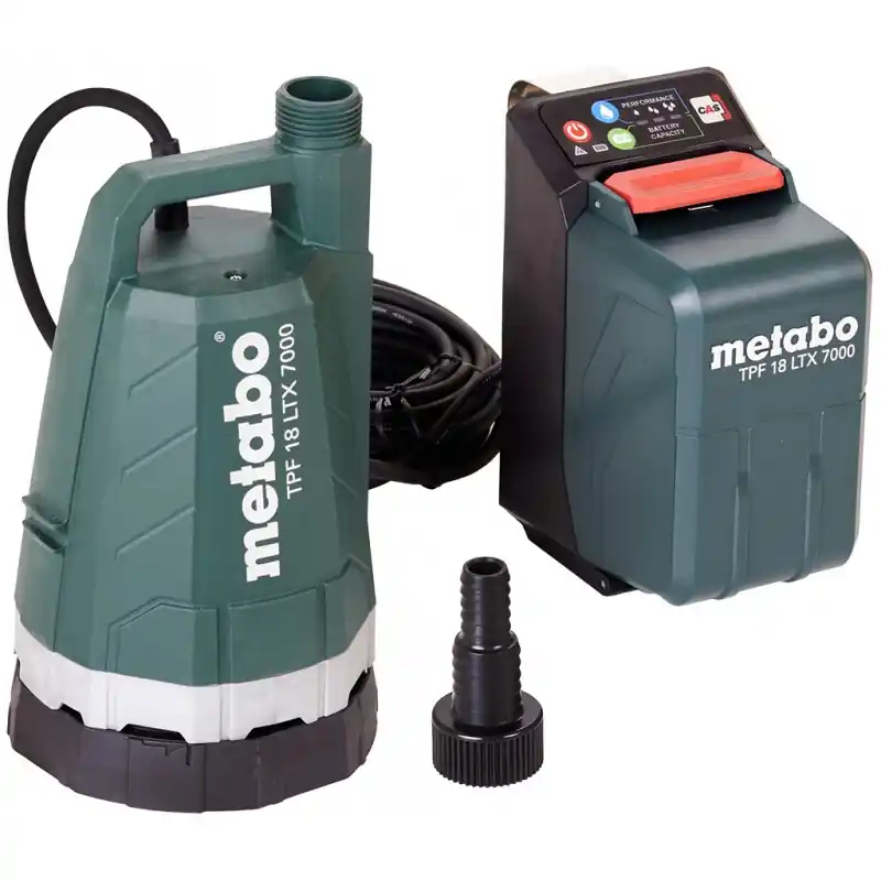 Metabo TPF 18 LTX 7000 Akku-Tauchpumpe (ohne Batterie) 601748850 Neue Ware