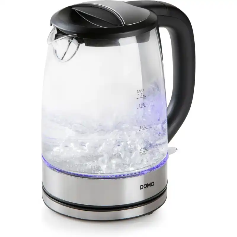 Neue Kollektion DOMO Wasserkocher - Glas, 1,7 l DO9266WK