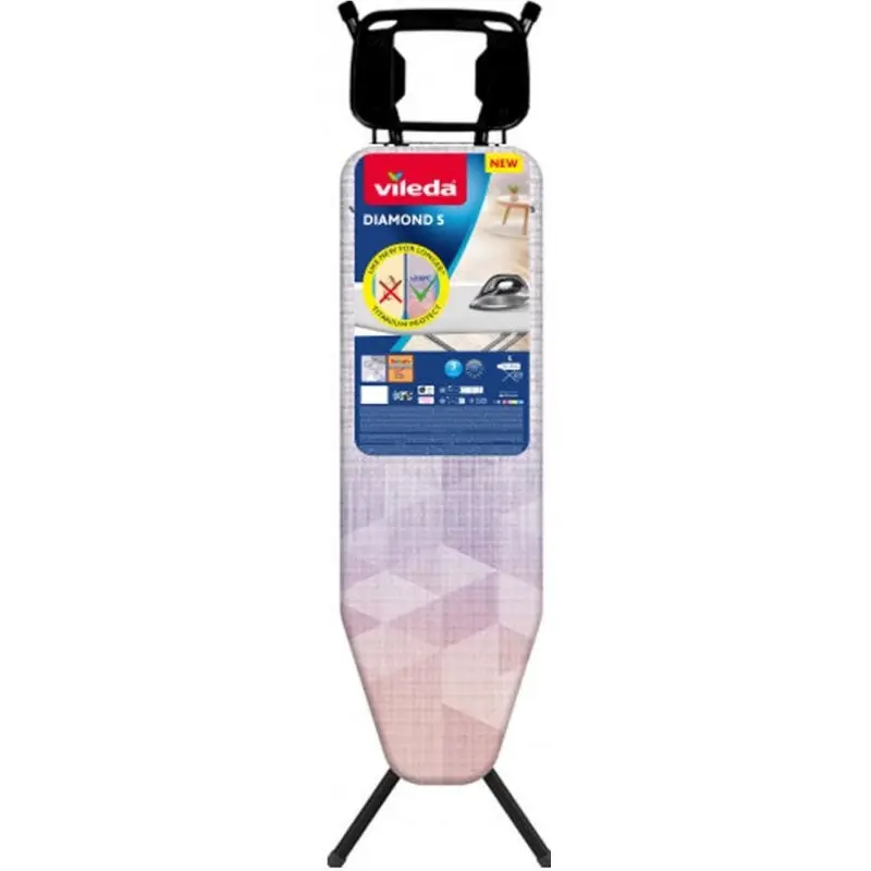 Super-Preis VILEDA Diamond S Bügelbrett 114 x 34 cm 179341