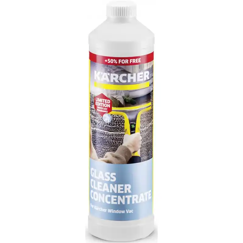 Preis Gesenkt Kärcher RM 500 Scheibenreiniger-Konzentrat mit Duft nach weißer Lilie (750ml) 6.296-170.0