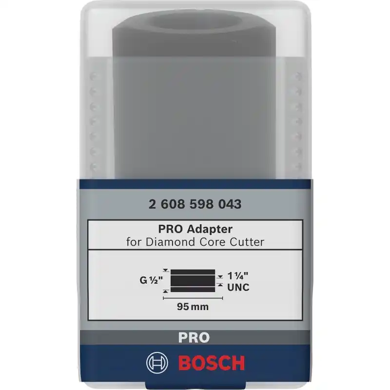 Online Kaufen BOSCH Adapter für Diamantbohrkronen 1 1/4" UNC, G 1/2" 2608598043