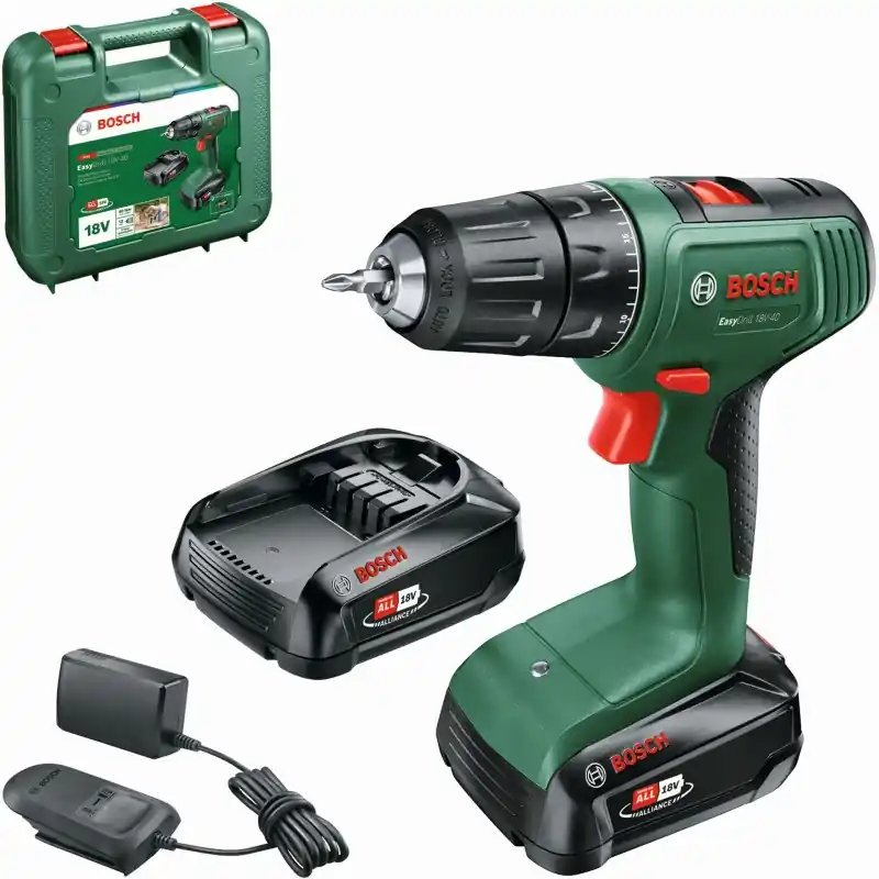 Sonderangebot BOSCH EasyDrill 18V-40 Akku-Bohrschrauber 06039D8002