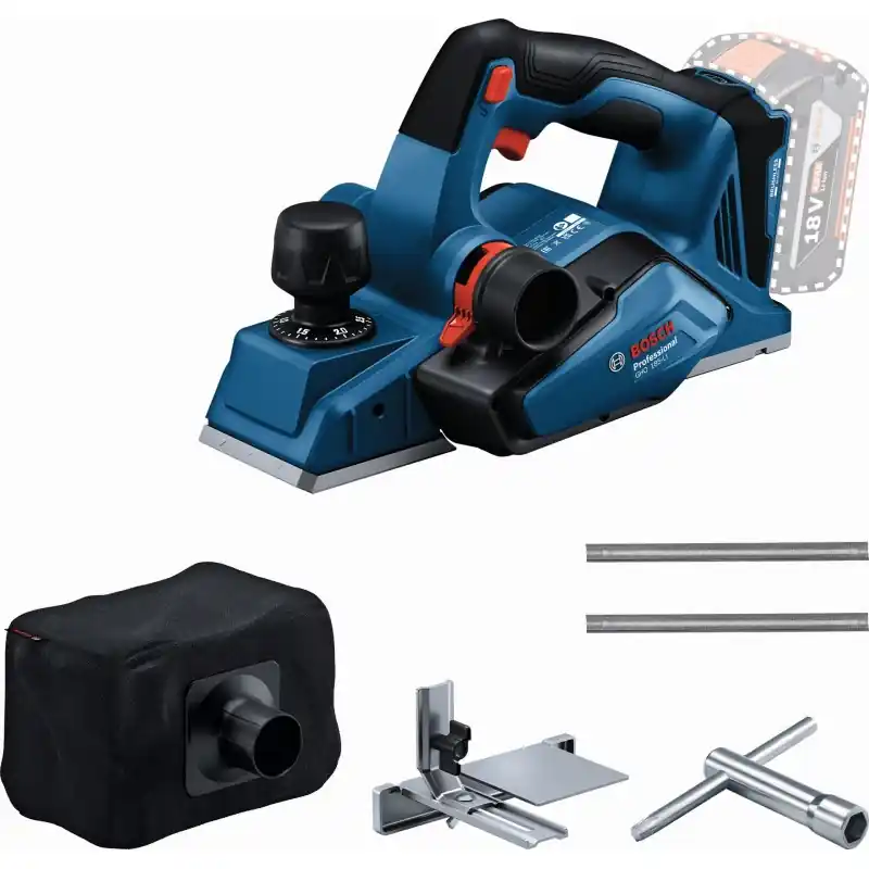 BOSCH GHO 185-LI PROFESSIONAL Akku-Hobel 06015B5021 Must-Have