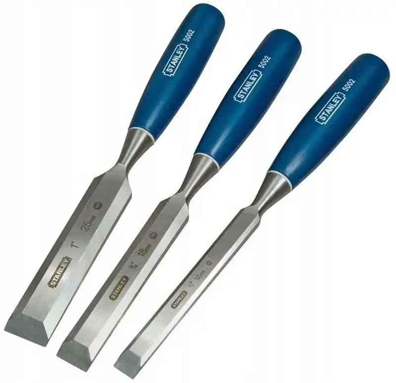 Stanley 0-16-128 Holzmeißel-Set 3-teilig 5002 (12, 18, 25mm) Preisknaller