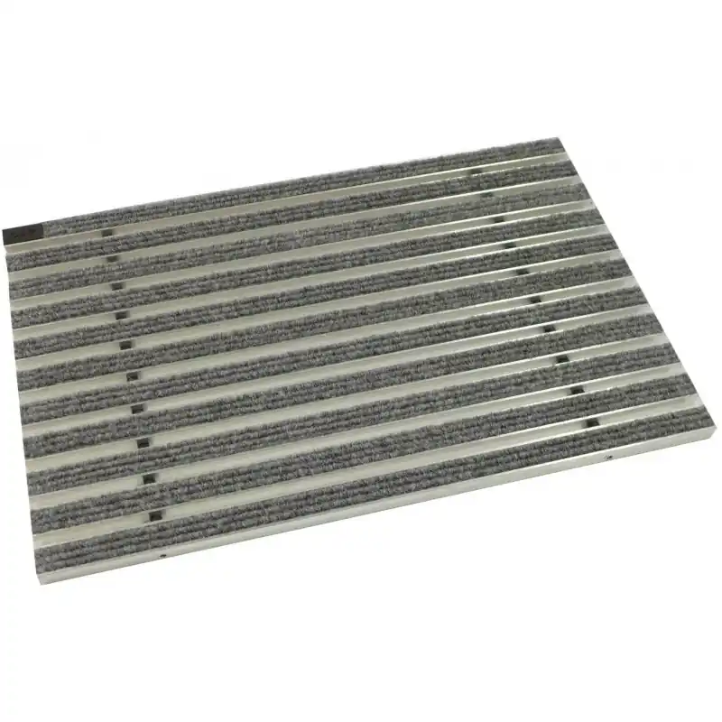 Neue Kollektion ACO Vario 2.0 Schuhabstreifermatte 60 x 40 cm, Rips, hellgrau 3008436