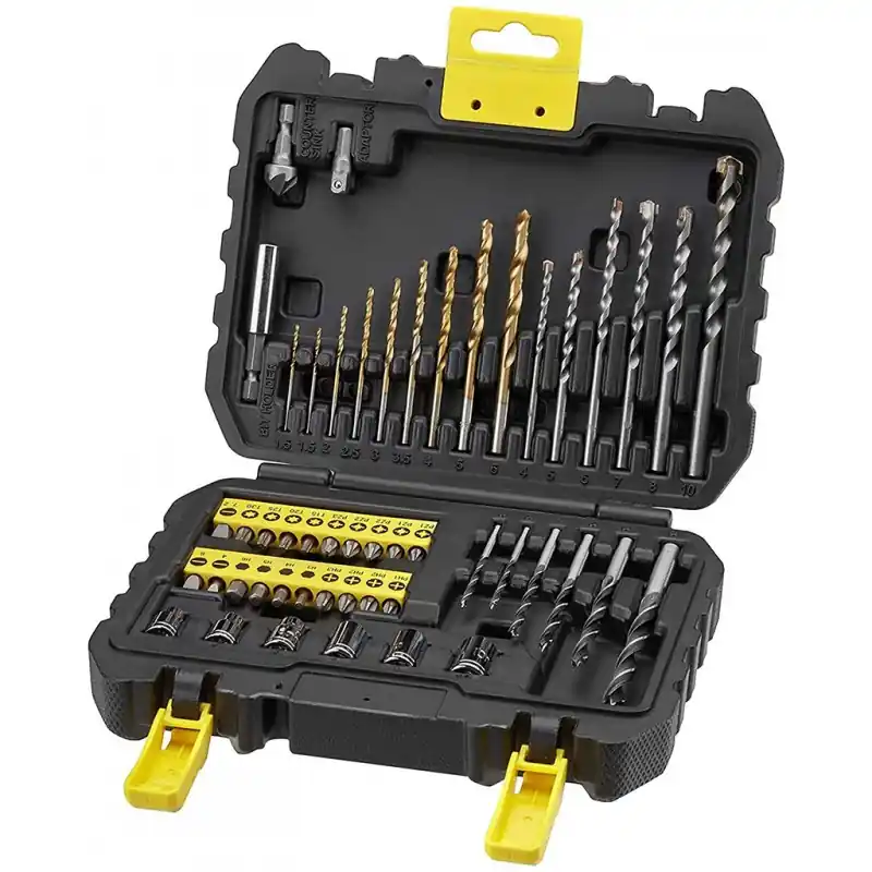 Preis Gesenkt Stanley STA88546-XJ 50-teiliges Bit- und Bohrer-Set