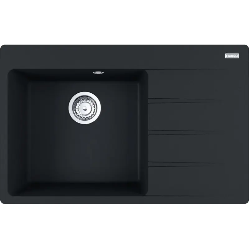 Franke Centro CNG 611-78 A, 780x500 mm, Küchenspüle, Fragranit, Black matt 114.0627.651 Schnäppchen