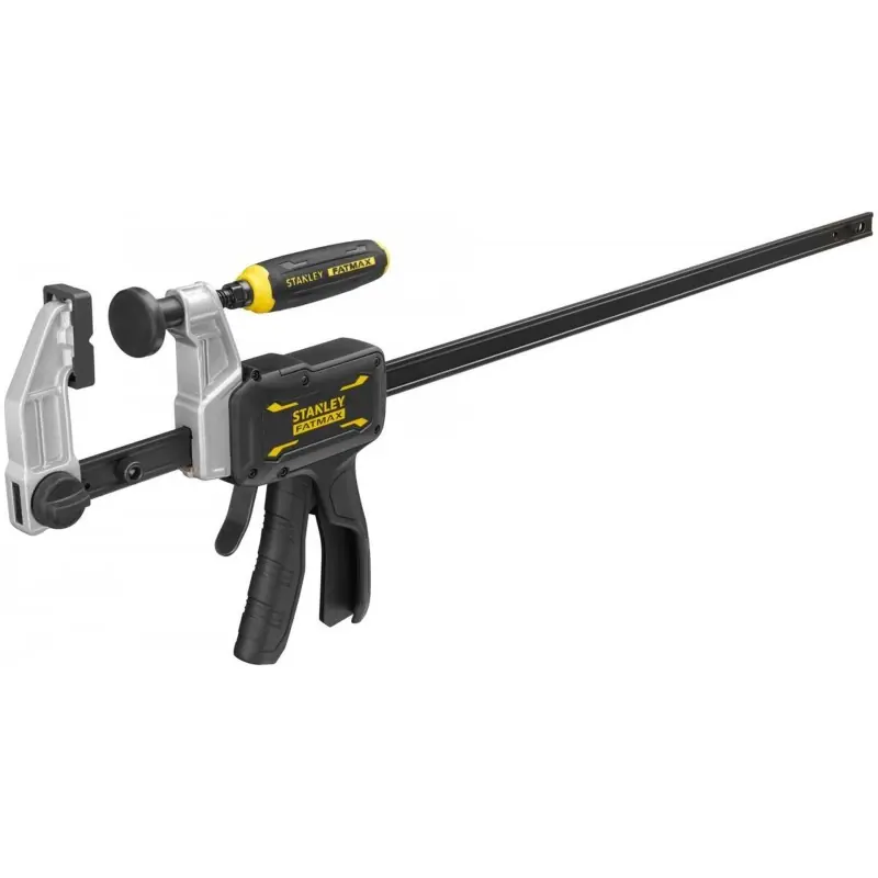 Stanley FMHT83008-0 FatMax Hybride Einhandzwinge mit Schraubgriff 600mm, 374kg Günstig