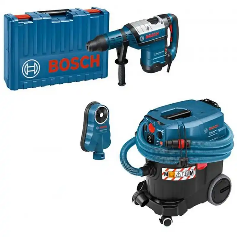 Echt BOSCH GBH 8-45 DV+GAS 35 M AFC+GDE 68 PROFESSIONAL Kombinationsset 0615A5004K