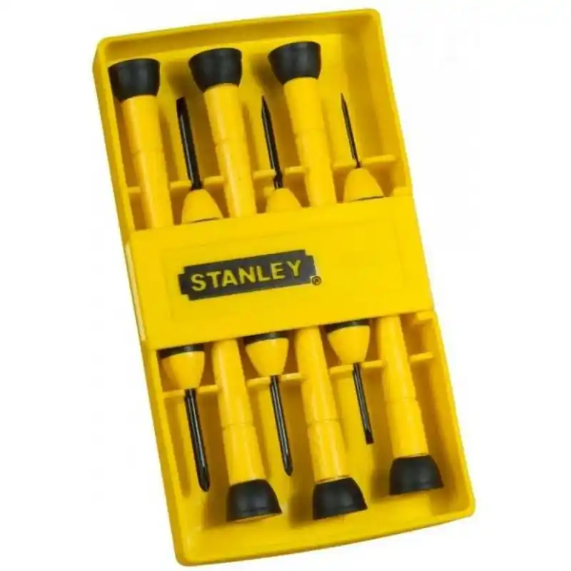Stanley 0-66-052 6-teiliger Präzisions-Schraubendreher-Satz Solange Der Vorrat Reicht