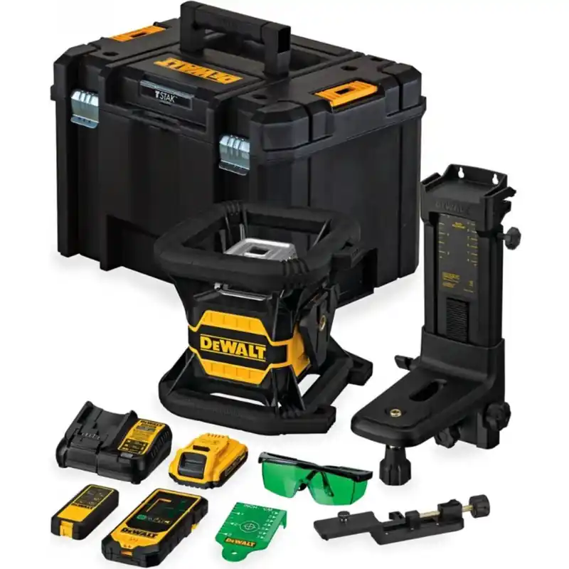 Neue Kollektion DeWALT DCE080D1GS Rotationslaser (18V/1x2,0Ah) Tstak