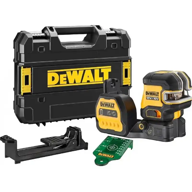 Versand Am Gleichen Tag DCE825NG18-XJ Kreuzlinienlaser, grüner Laser, selbstnivellierend (18V/ohne akku) Koffer