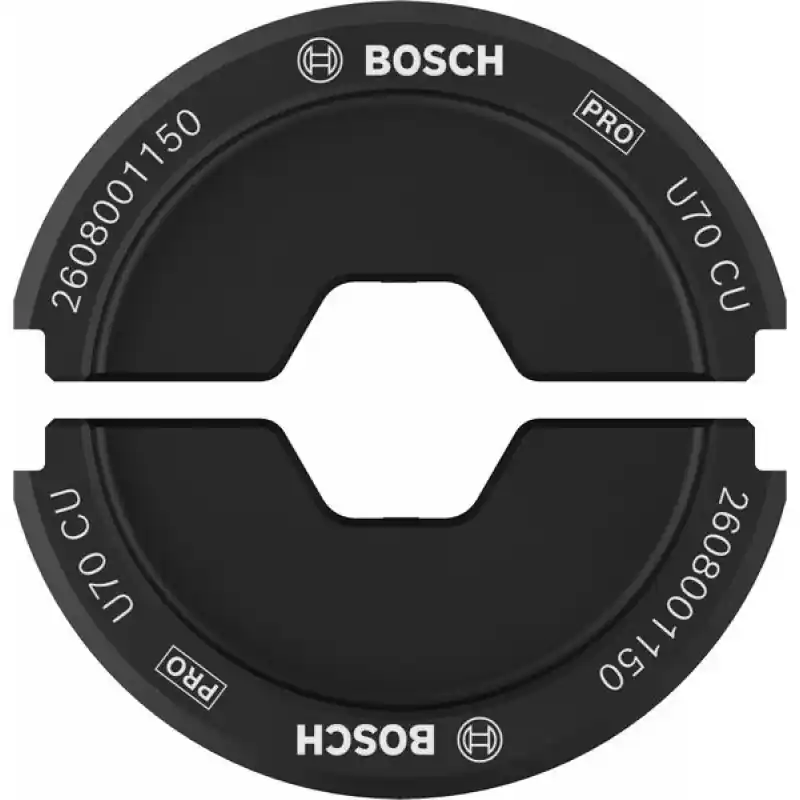 Top-Angebot BOSCH PRO Presseinsatz, U70 CU, 70 mm2, Kupfer 2608001150
