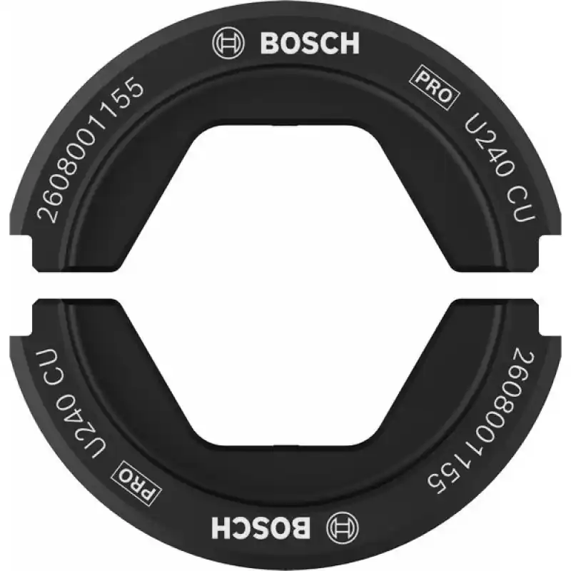 Neue Kollektion BOSCH PRO Presseinsatz, U240 CU, 240 mm2, Kupfer 2608001155