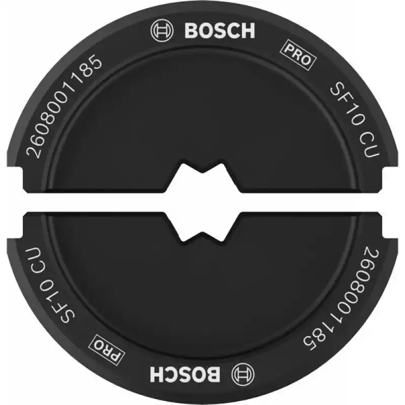 Abverkauf BOSCH PRO Presseinsatz, SF10 CU, mm2, Kupfer 2608001185