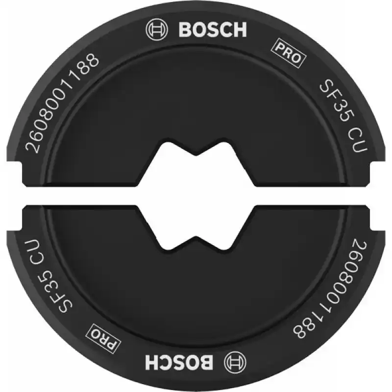Meistverkauft BOSCH PRO Presseinsatz, SF35 CU, 35 mm2, Kupfer 2608001188