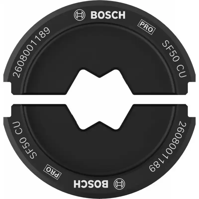 Top-Angebot BOSCH PRO Presseinsatz, SF50 CU, 50 mm2, Kupfer 2608001189