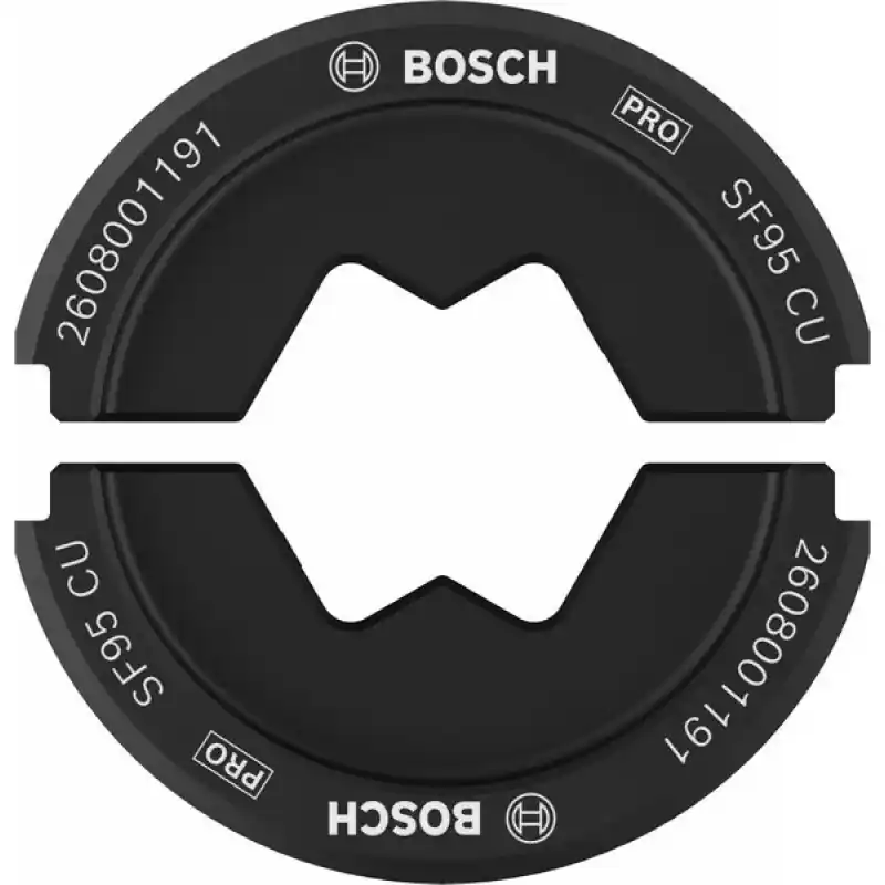 BOSCH PRO Presseinsatz, SF95 CU, 95 mm2, Kupfer 2608001191 Versand Am Gleichen Tag