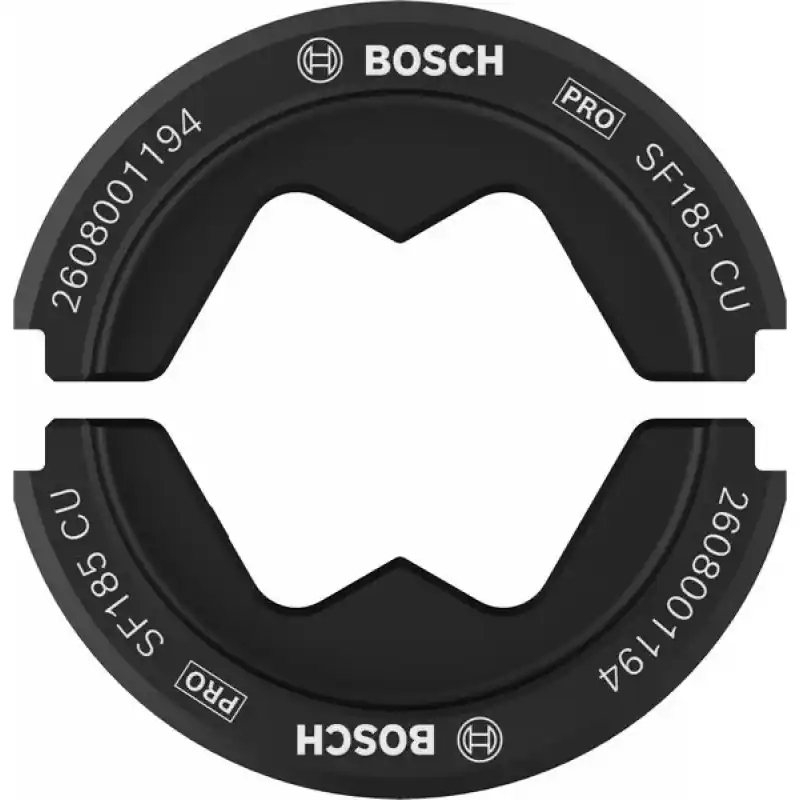 BOSCH PRO Presseinsatz, SF185 CU, 185 mm2, Kupfer 2608001194 Zertifiziert