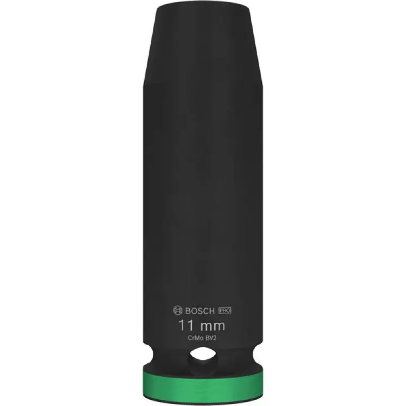 Neu BOSCH PRO Impact Steckschlüsselsatz, 1/2", 11 mm, tief 2608003045