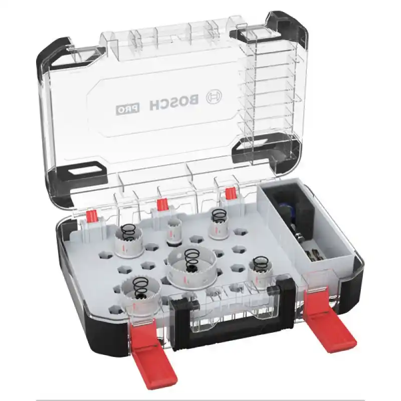 BOSOCH PRO Sheet Metal PC Plus Lochsäge-Set, 20, 25, 64 mm, 8-tlg. 2608594473 Bestpreis