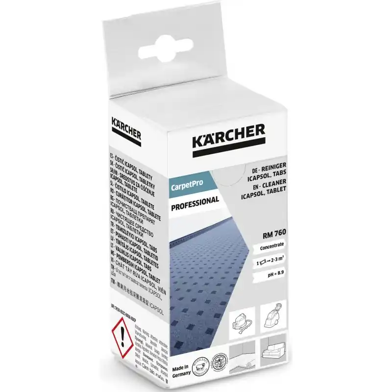 Letzte Chance Kärcher RM 760 CarpetPro Teppichreiniger iCapsol, 16 Tabletten 6.295-850.0