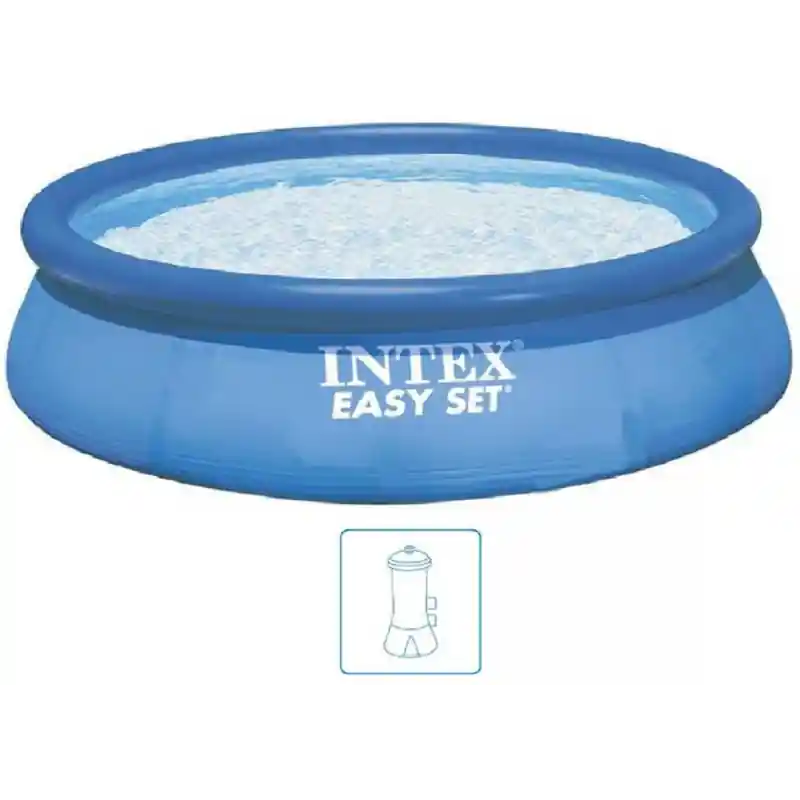 Jetzt Kaufen B-WARE!! INTEX Easy Set Pool Schwimmbecken 305 x 76 cm filterpumpe 28122GN