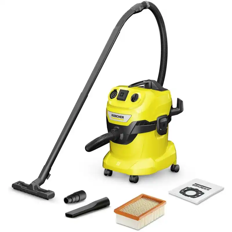 Zertifiziert Kärcher WD 4 P V-20/5/22 Nass-/Trockensauger (1100W/20L) 1.628-270.0