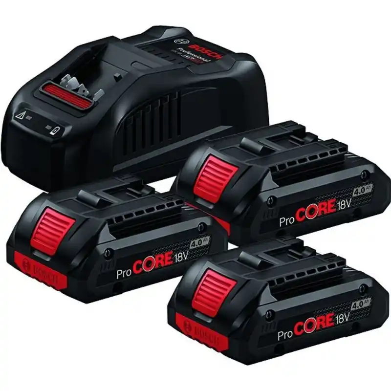Aktuell BOSCH Starter Set (3x ProCORE18V 4.0Ah 1x GAL 1880CV PROFESSIONAL) 0615990N2G