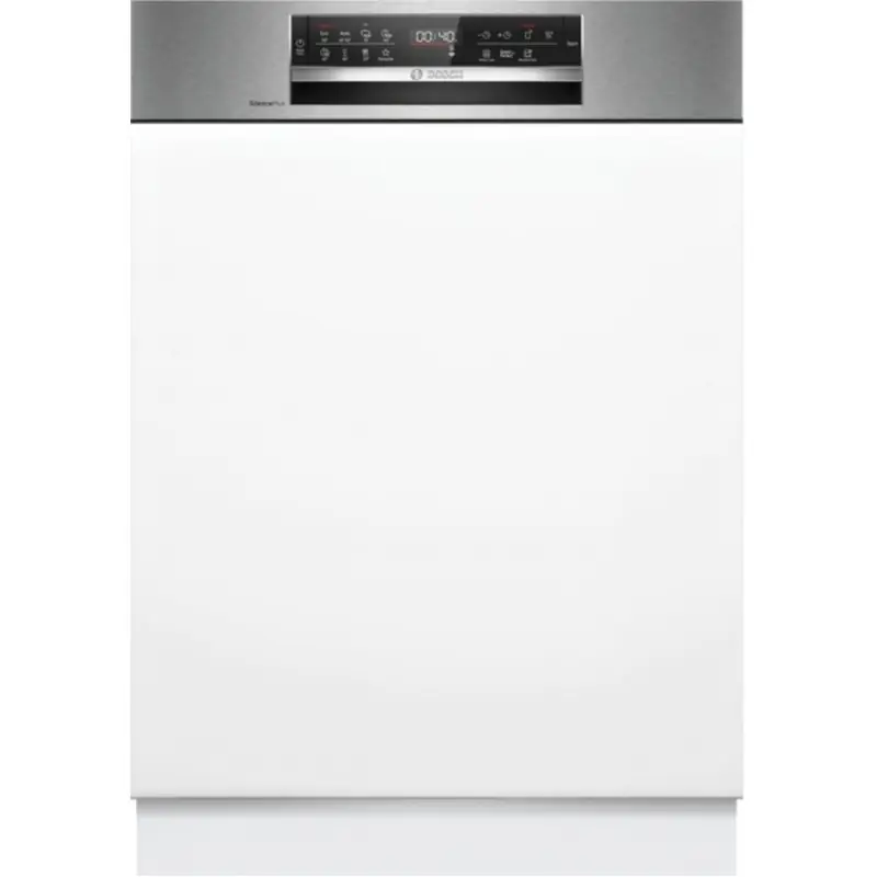 BOSCH Serie 6 Teilintegrierter Geschirrspüler 60 cm Gebürsteter Stahl SMI6ECS12E Beliebt